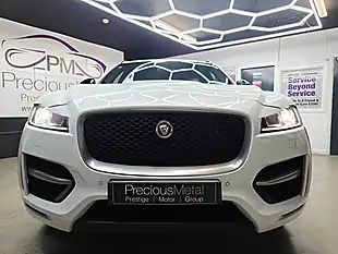 Used 2018 Jaguar F-Pace R-Sport White - Interior and Exterior details 18