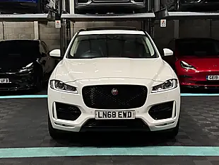 Used 2018 Jaguar F-Pace R-Sport White - Interior and Exterior details 4