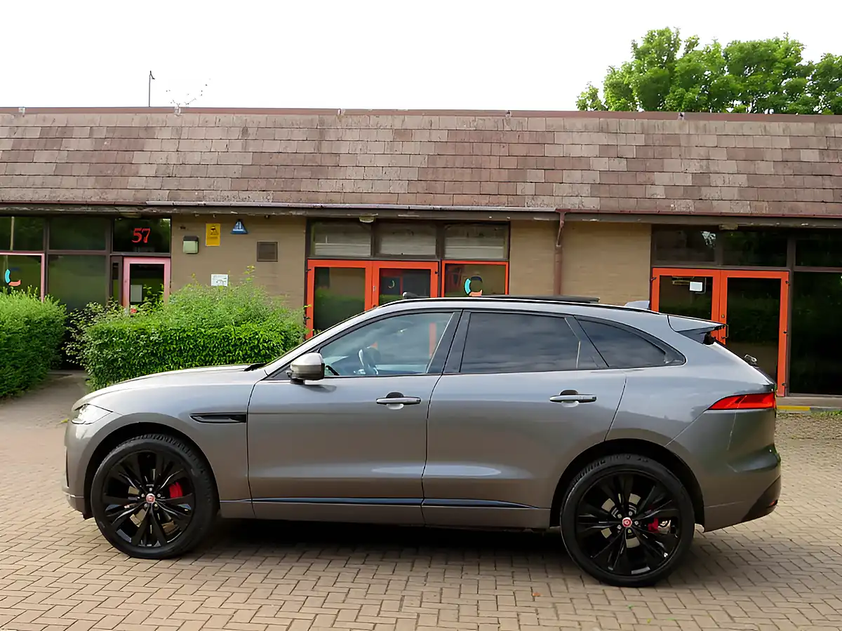 Used 2018 Jaguar F-Pace S Carpathian Grey - Interior and Exterior details 6