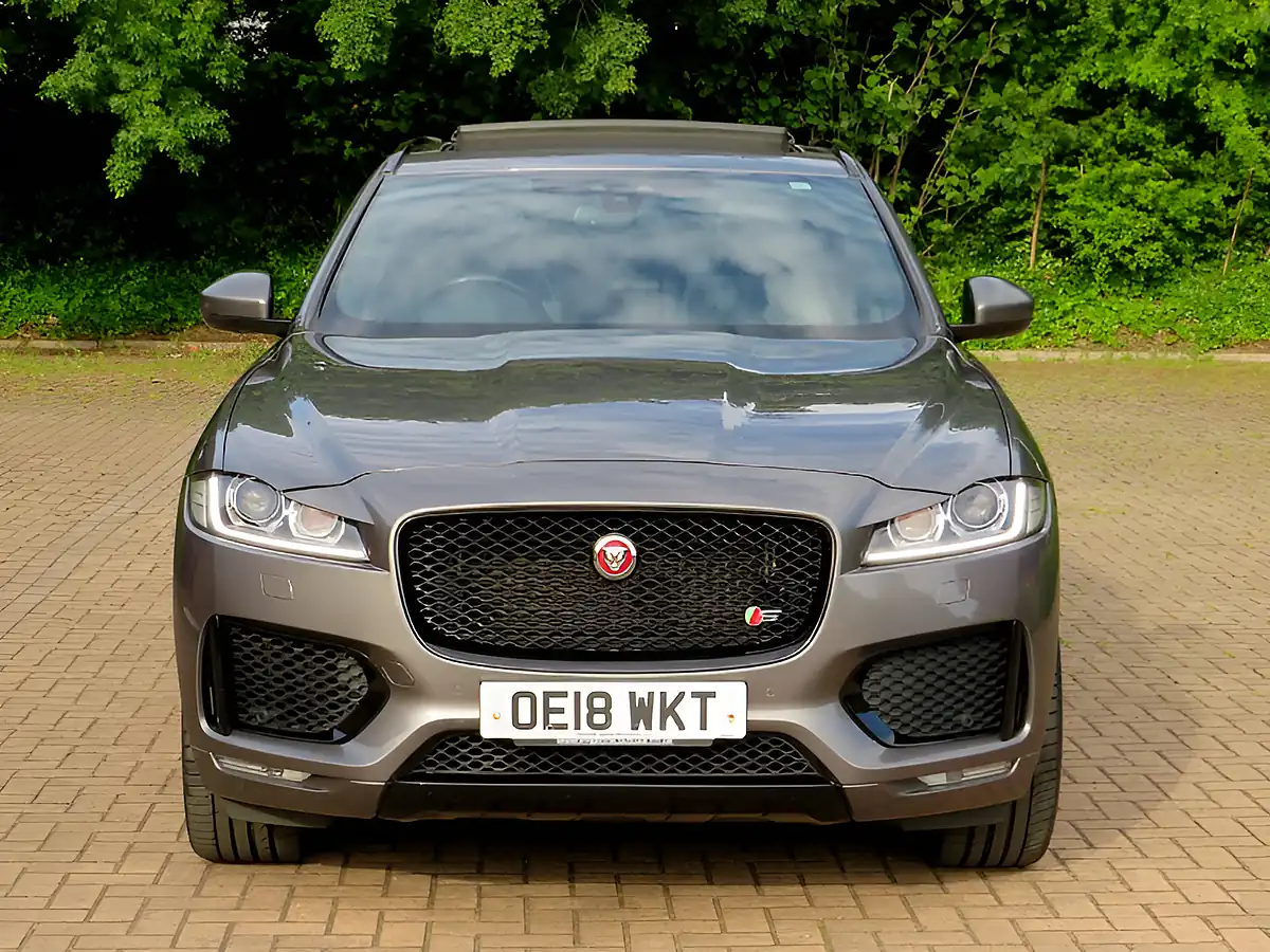 Used 2018 Jaguar F-Pace S Carpathian Grey - Interior and Exterior details 8