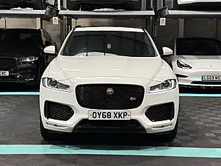 Used 2018 Jaguar F-Pace S White - Interior and Exterior details 4