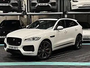 Used 2018 Jaguar F-Pace S White - Interior and Exterior details 5