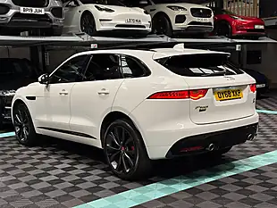 Used 2018 Jaguar F-Pace S White - Interior and Exterior details 7