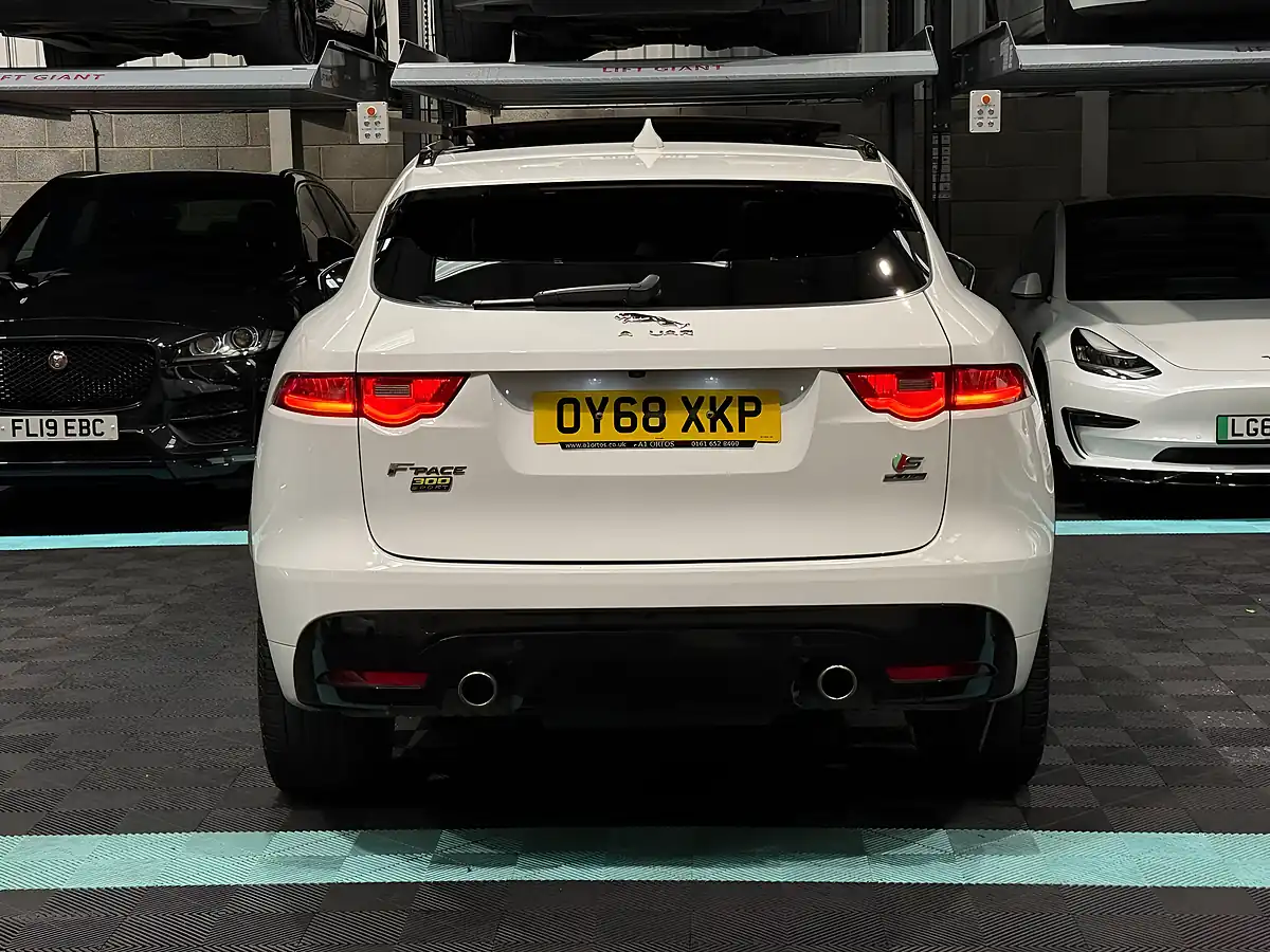 Used 2018 Jaguar F-Pace S White - Interior and Exterior details 8