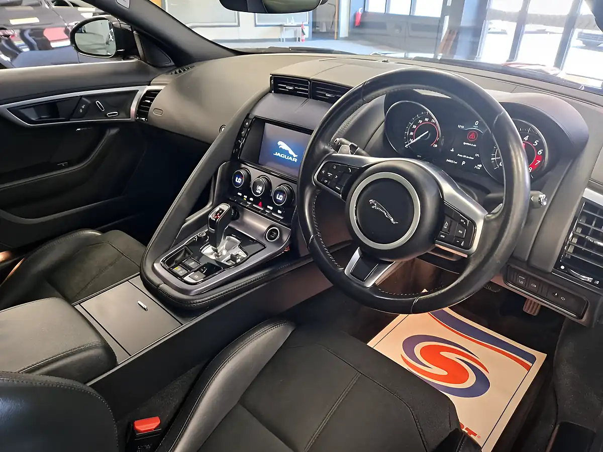 Used 2018 Jaguar F-Type Coupe Black - Interior and Exterior details 15