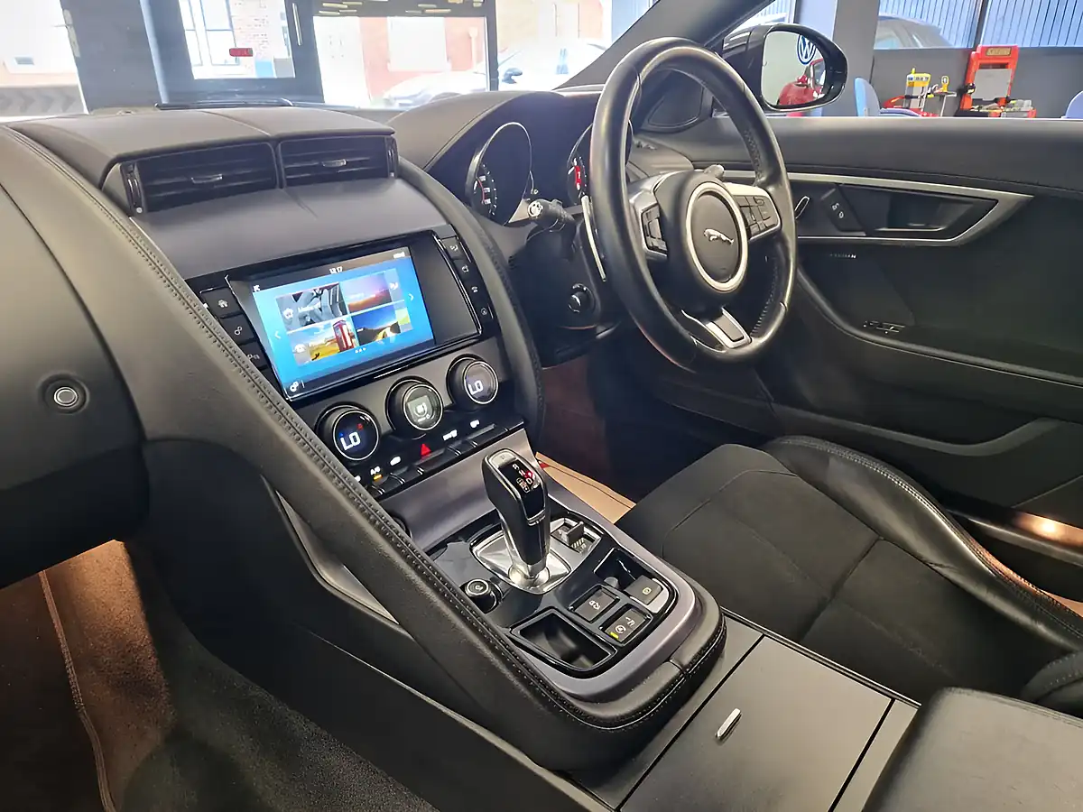 Used 2018 Jaguar F-Type Coupe Black - Interior and Exterior details 17
