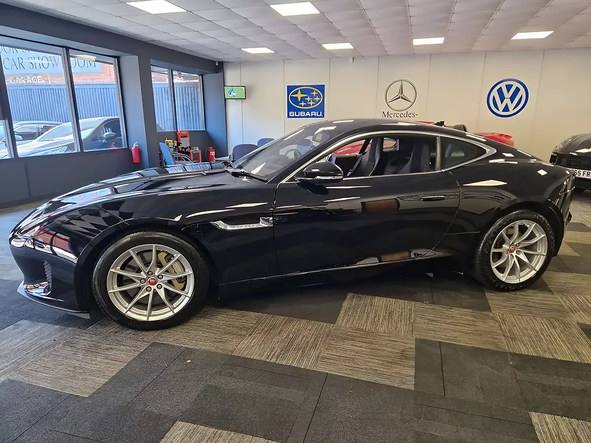 Used 2018 Jaguar F-Type Coupe Black - Interior and Exterior details 5