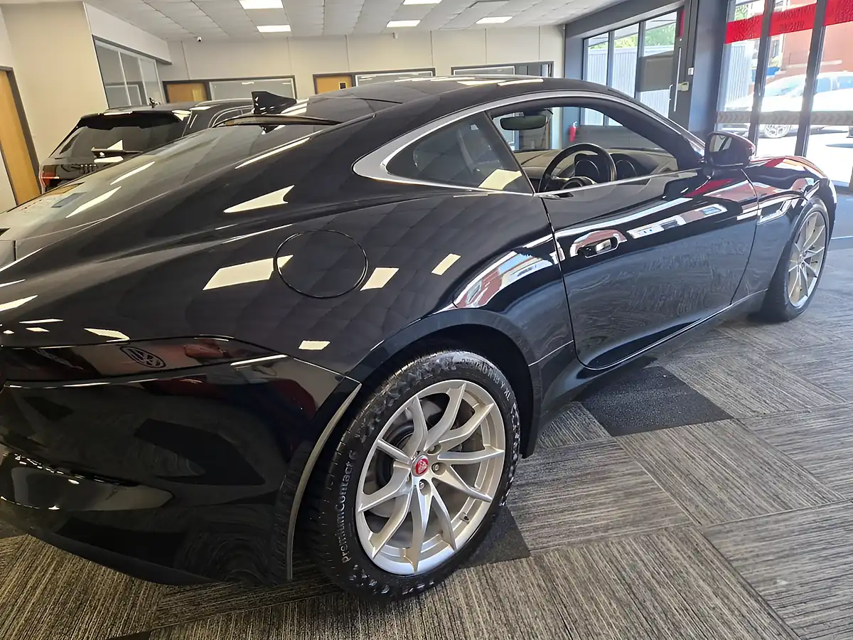Used 2018 Jaguar F-Type Coupe Black - Interior and Exterior details 7