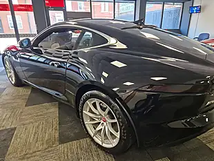 Used 2018 Jaguar F-Type Coupe Black - Interior and Exterior details 8