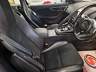 Used 2018 Jaguar F-Type Coupe Caldera Red - Interior and Exterior details 12