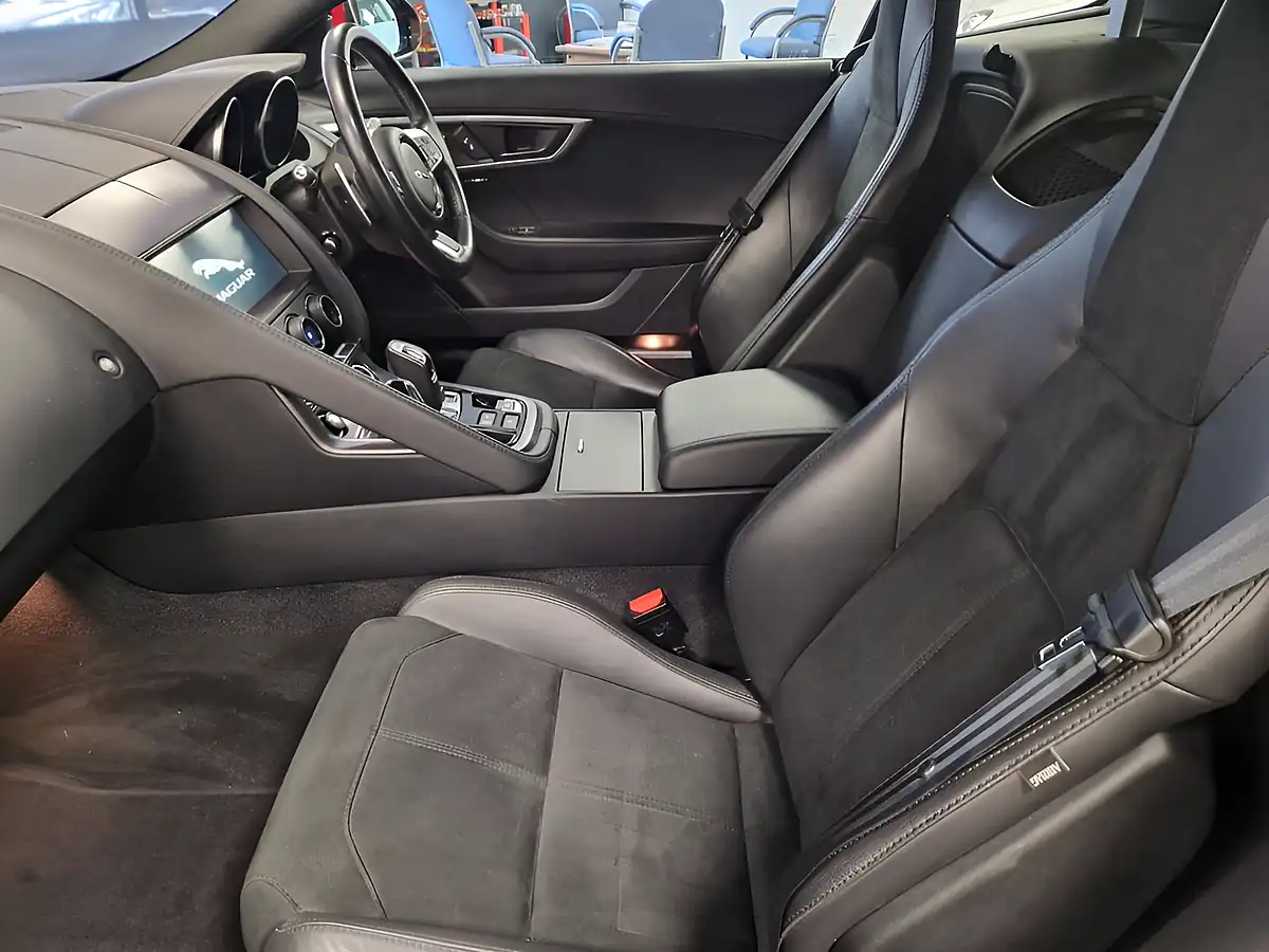 Used 2018 Jaguar F-Type Coupe Caldera Red - Interior and Exterior details 13