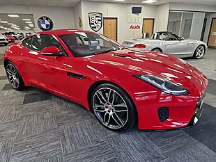 Used 2018 Jaguar F-Type Coupe Caldera Red - Interior and Exterior details 2