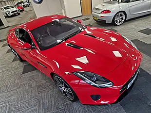 Used 2018 Jaguar F-Type Coupe Caldera Red - Interior and Exterior details 20