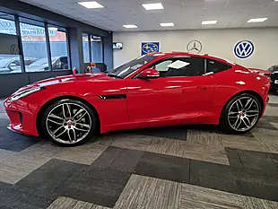 Used 2018 Jaguar F-Type Coupe Caldera Red - Interior and Exterior details 5