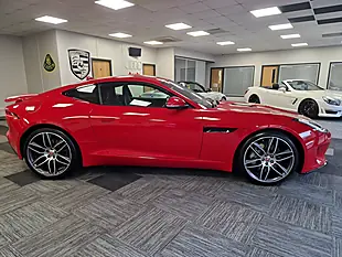 Used 2018 Jaguar F-Type Coupe Caldera Red - Interior and Exterior details 6