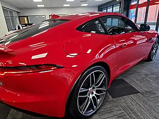 Used 2018 Jaguar F-Type Coupe Caldera Red - Interior and Exterior details 7