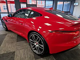 Used 2018 Jaguar F-Type Coupe Caldera Red - Interior and Exterior details 8