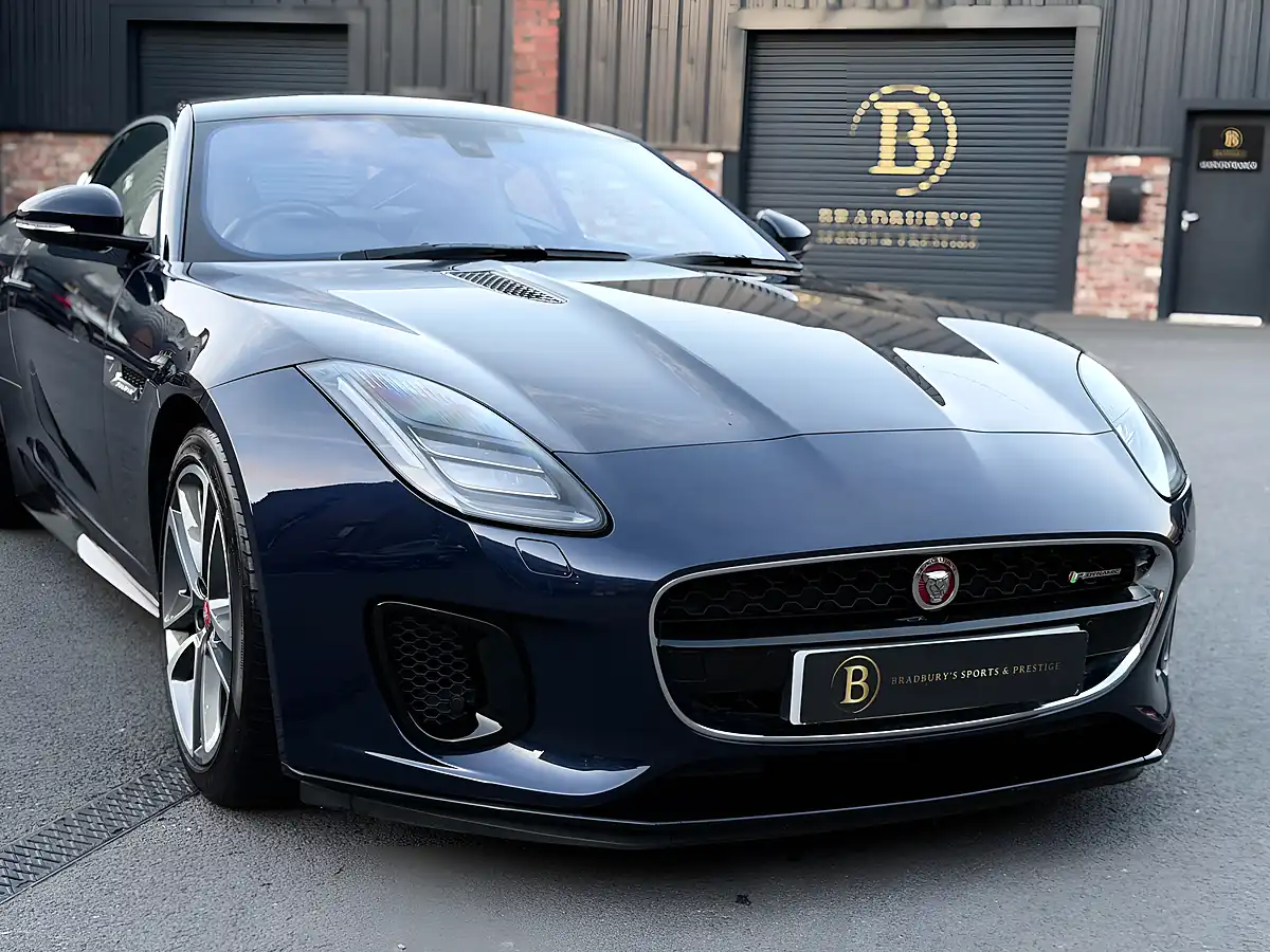 Used 2018 Jaguar F-Type R-Dynamic Blue - Interior and Exterior details 11