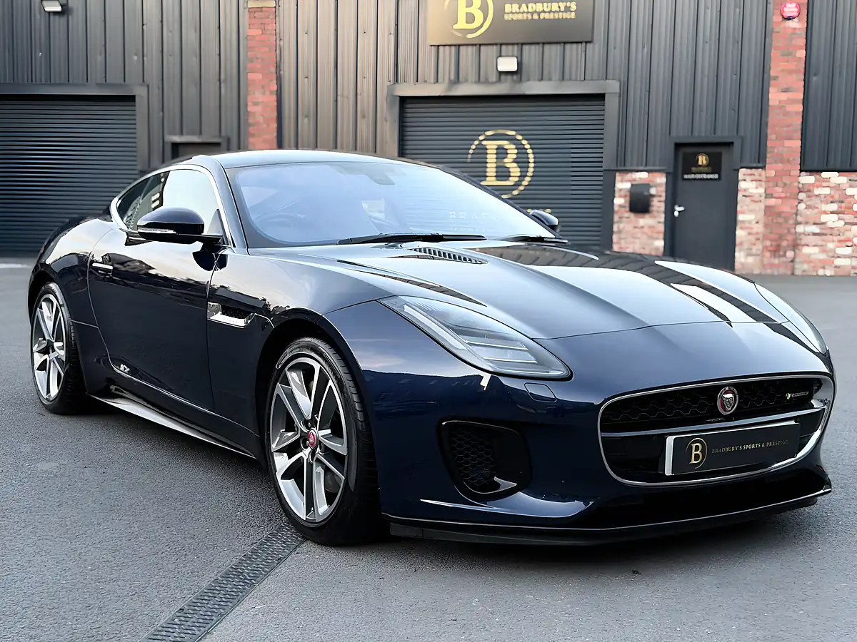 Used 2018 Jaguar F-Type R-Dynamic Blue - Interior and Exterior details 12