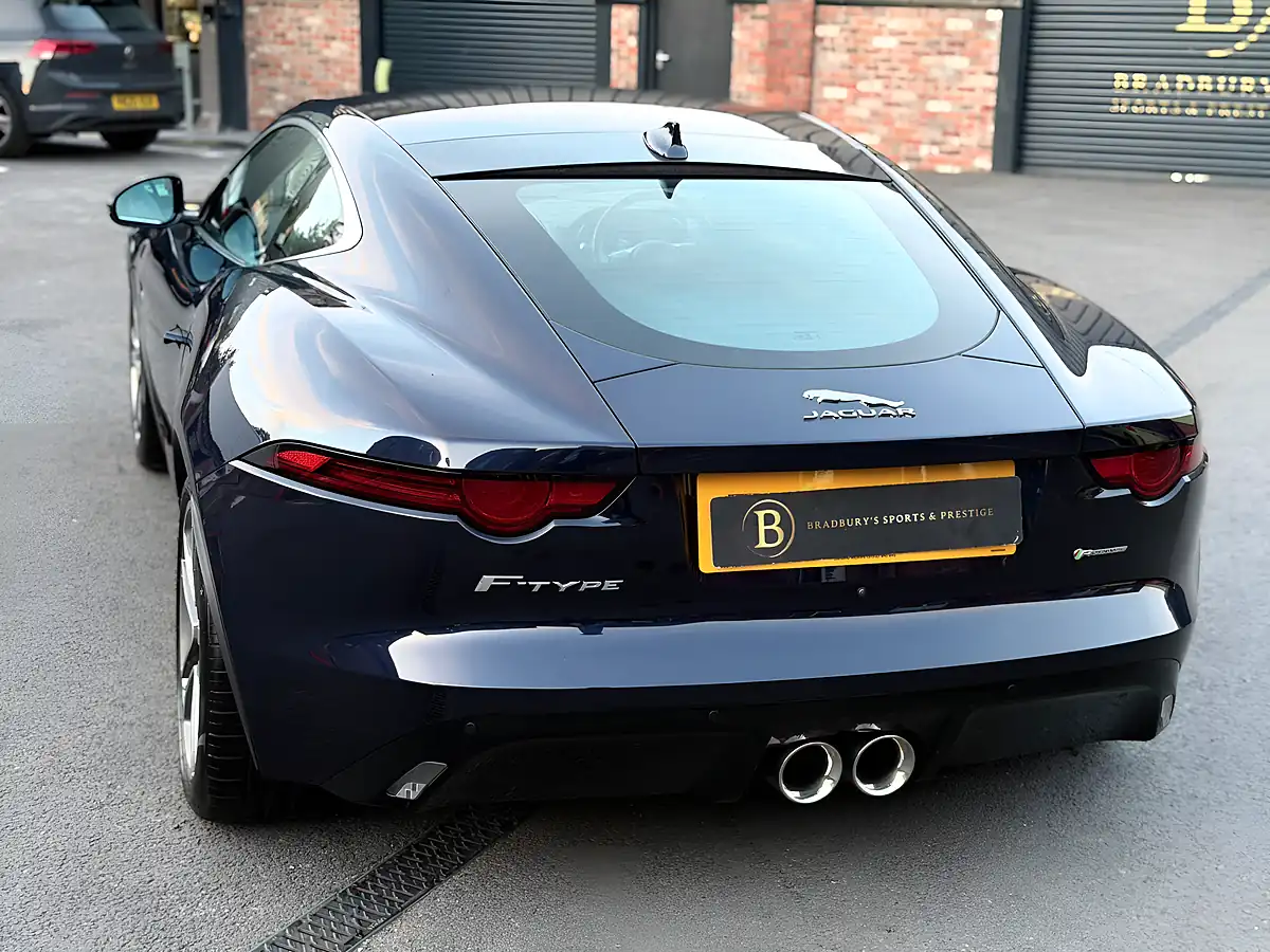 Used 2018 Jaguar F-Type R-Dynamic Blue - Interior and Exterior details 14