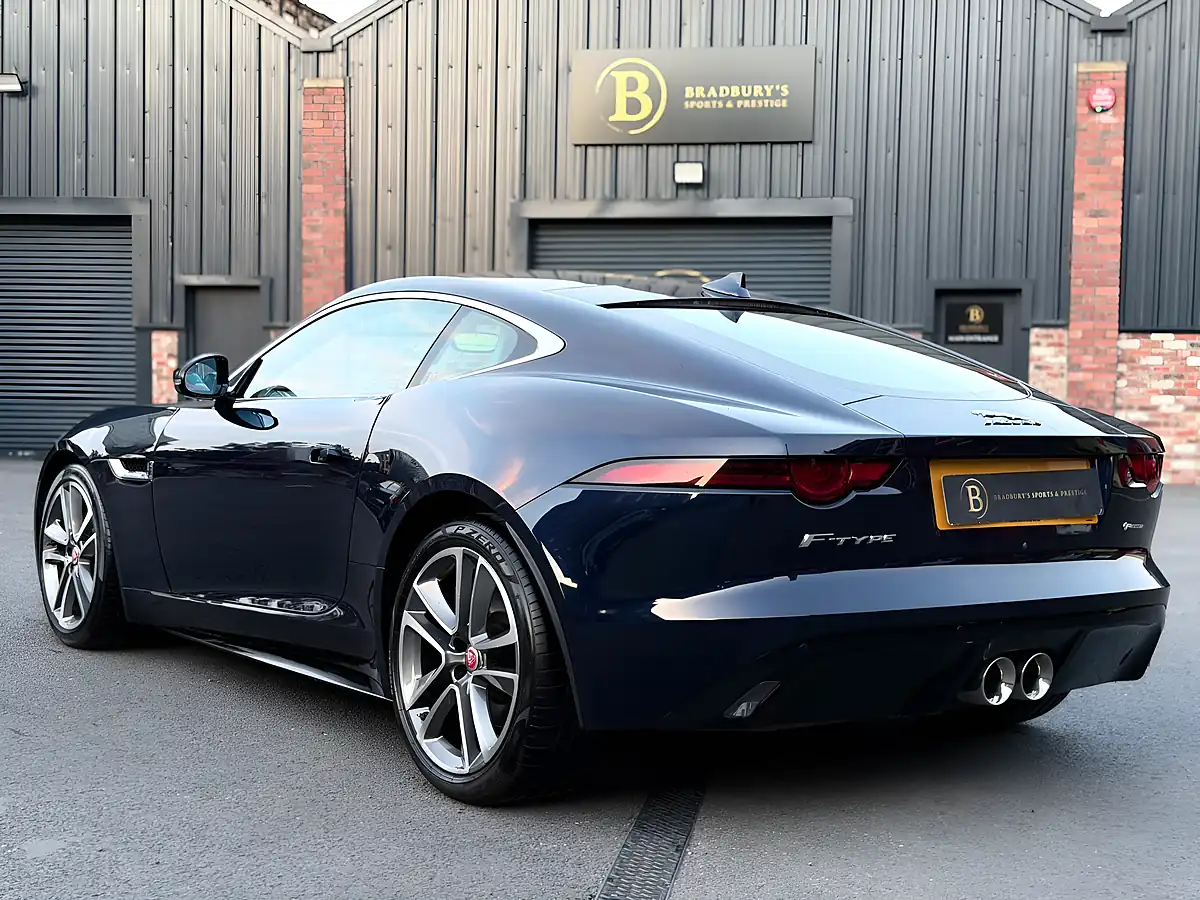 Used 2018 Jaguar F-Type R-Dynamic Blue - Interior and Exterior details 16