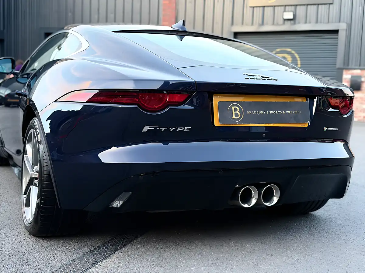 Used 2018 Jaguar F-Type R-Dynamic Blue - Interior and Exterior details 17