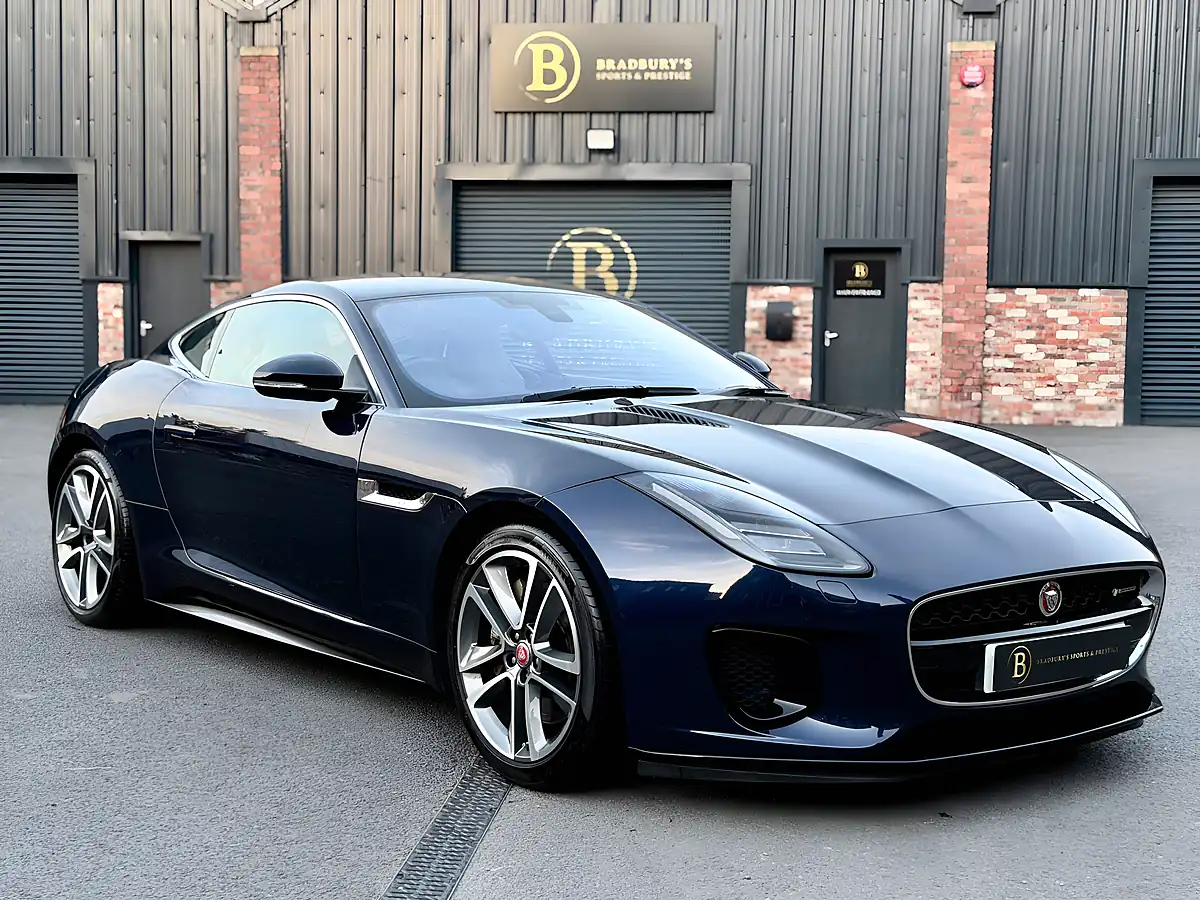 Used 2018 Jaguar F-Type R-Dynamic Blue - Interior and Exterior details 2