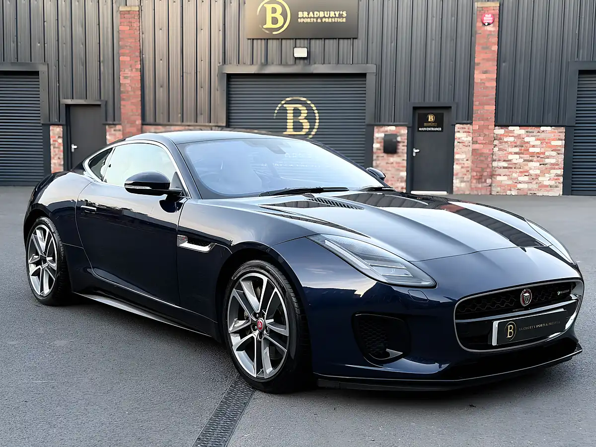 Used 2018 Jaguar F-Type R-Dynamic Blue - Interior and Exterior details 3