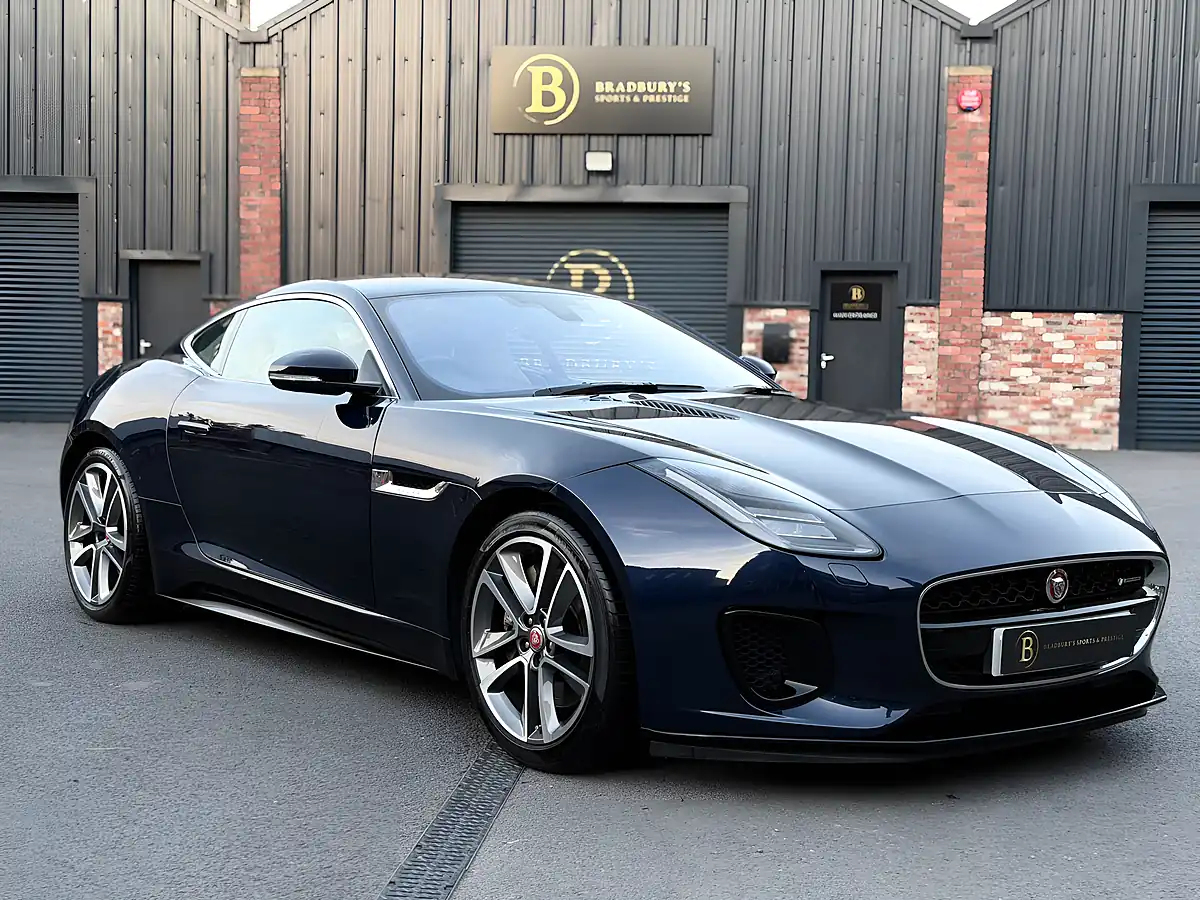 Used 2018 Jaguar F-Type R-Dynamic Blue - Interior and Exterior details 5