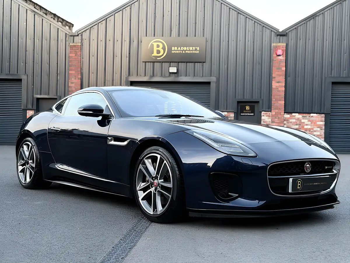 Used 2018 Jaguar F-Type R-Dynamic Blue - Interior and Exterior details 7