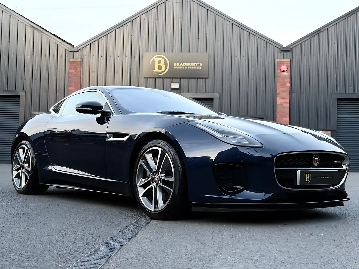 Used 2018 Jaguar F-Type R-Dynamic Blue - Interior and Exterior details 8