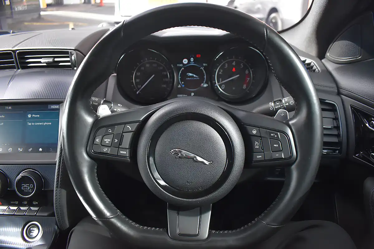 Used 2018 Jaguar F-Type R-Dynamic Ultra Blue - Interior and Exterior details 14