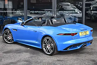 Used 2018 Jaguar F-Type R-Dynamic Ultra Blue - Interior and Exterior details 2