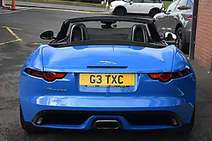 Used 2018 Jaguar F-Type R-Dynamic Ultra Blue - Interior and Exterior details 6