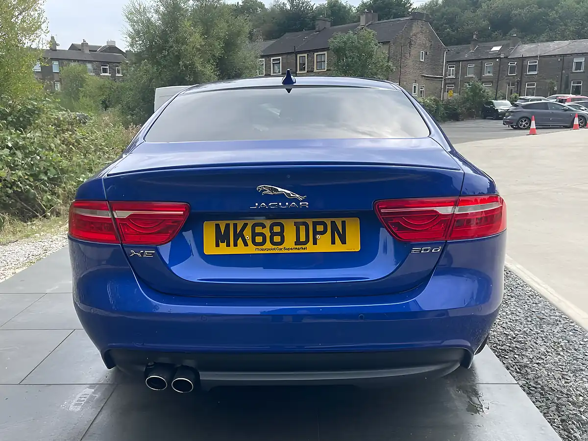 Used 2018 Jaguar Xe R-Sport Blue - Interior and Exterior details 11