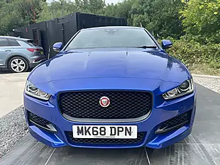 Used 2018 Jaguar Xe R-Sport Blue - Interior and Exterior details 17