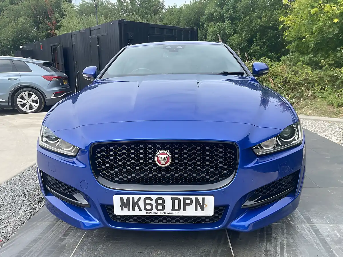 Used 2018 Jaguar Xe R-Sport Blue - Interior and Exterior details 17