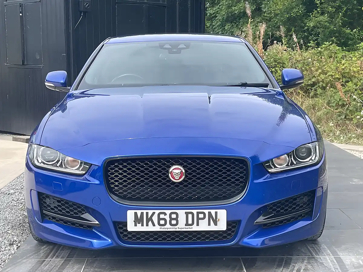 Used 2018 Jaguar Xe R-Sport Blue - Interior and Exterior details 2
