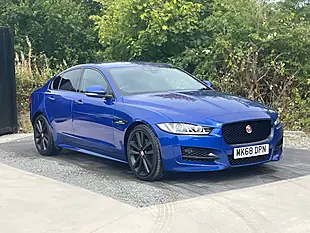 Used 2018 Jaguar Xe R-Sport Blue - Interior and Exterior details 6