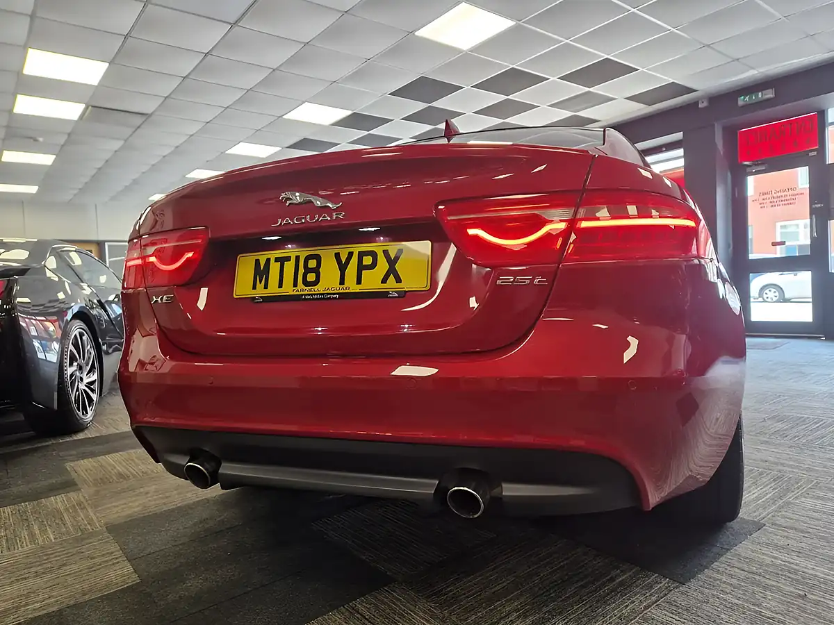Used 2018 Jaguar Xe R-Sport Firenze Red - Interior and Exterior details 10