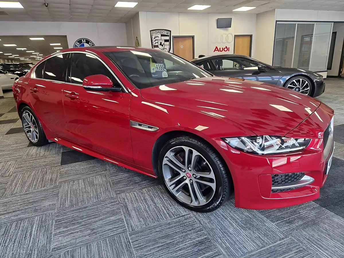Used 2018 Jaguar Xe R-Sport Firenze Red - Interior and Exterior details 2