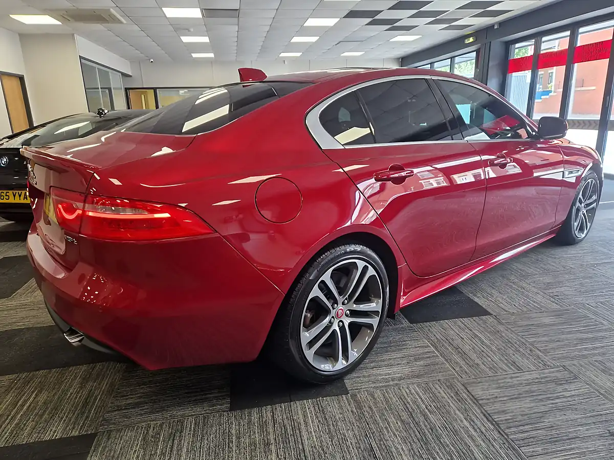 Used 2018 Jaguar Xe R-Sport Firenze Red - Interior and Exterior details 3
