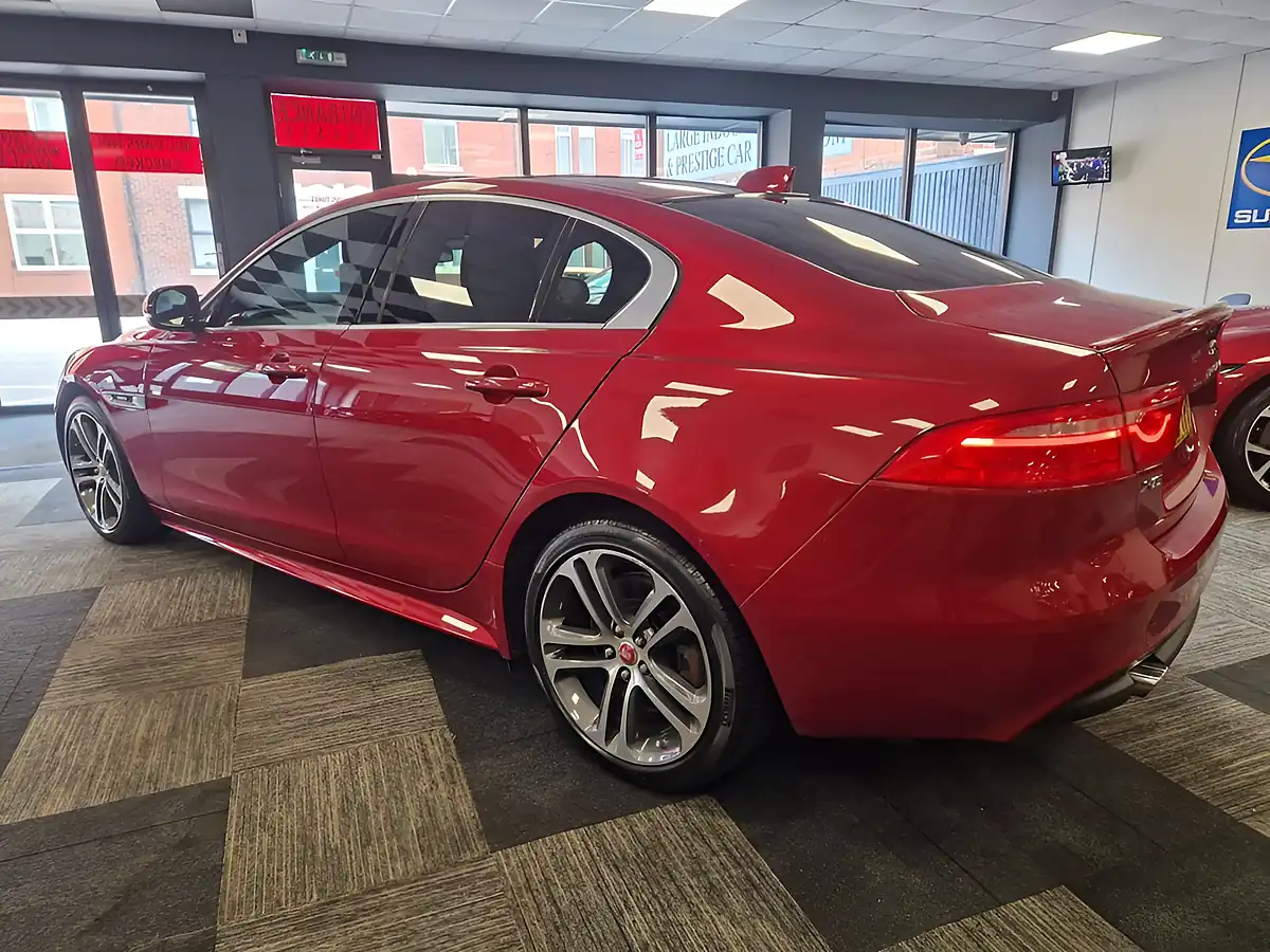 Used 2018 Jaguar Xe R-Sport Firenze Red - Interior and Exterior details 4