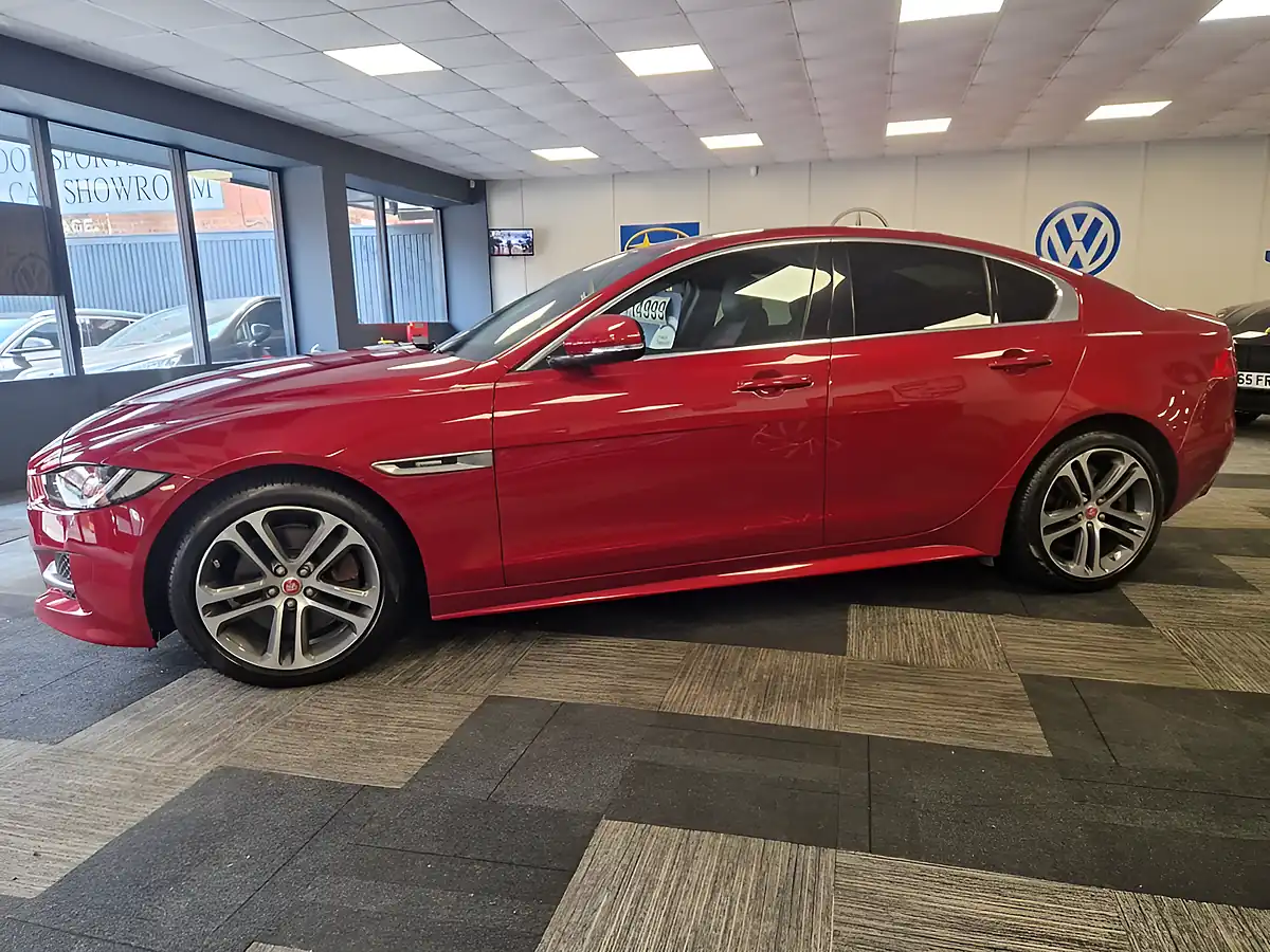 Used 2018 Jaguar Xe R-Sport Firenze Red - Interior and Exterior details 5