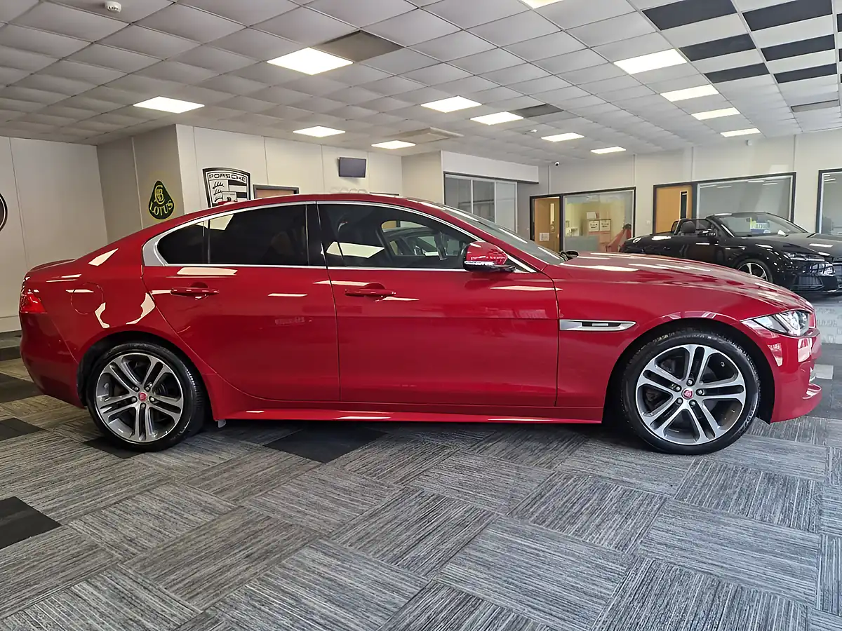 Used 2018 Jaguar Xe R-Sport Firenze Red - Interior and Exterior details 6
