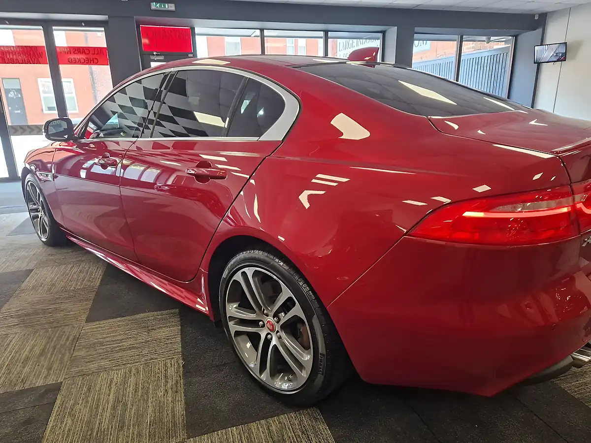 Used 2018 Jaguar Xe R-Sport Firenze Red - Interior and Exterior details 8