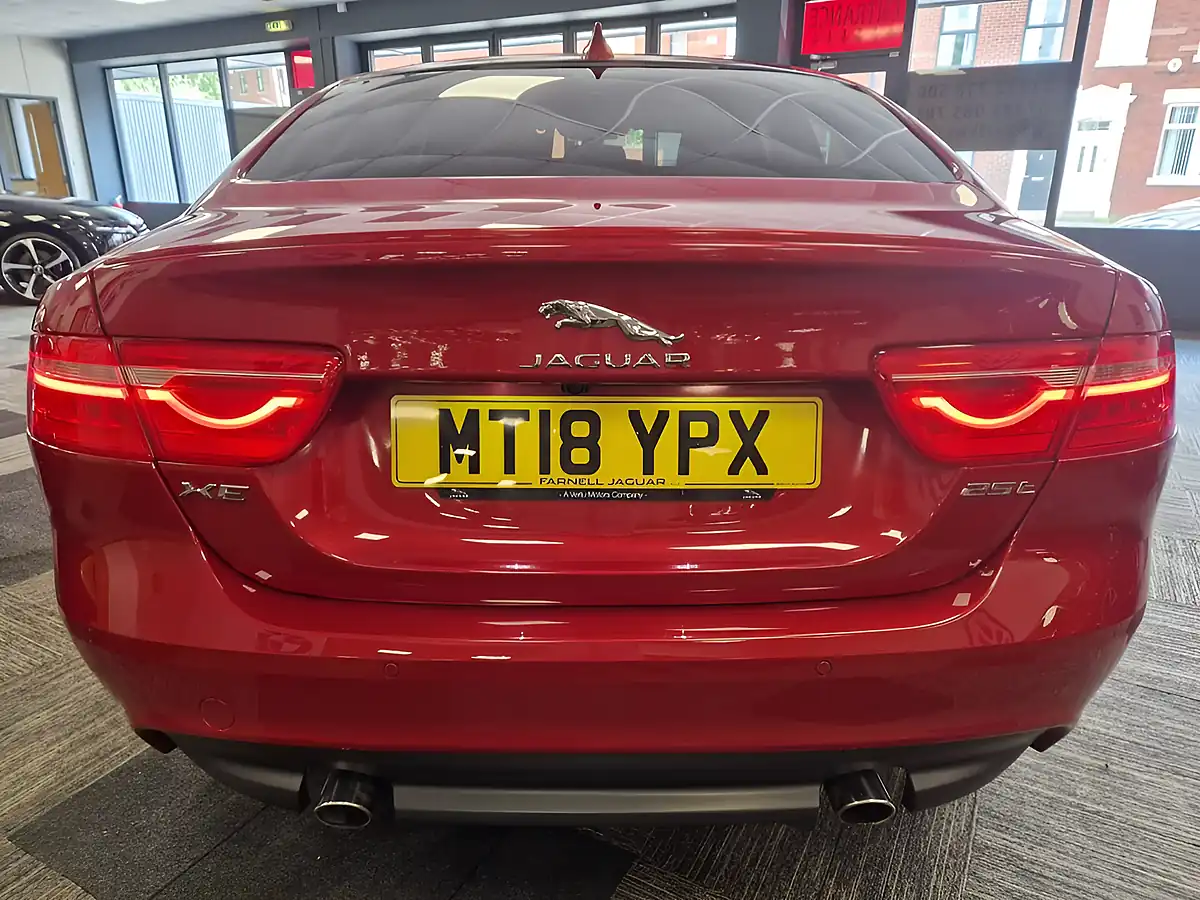 Used 2018 Jaguar Xe R-Sport Firenze Red - Interior and Exterior details 9