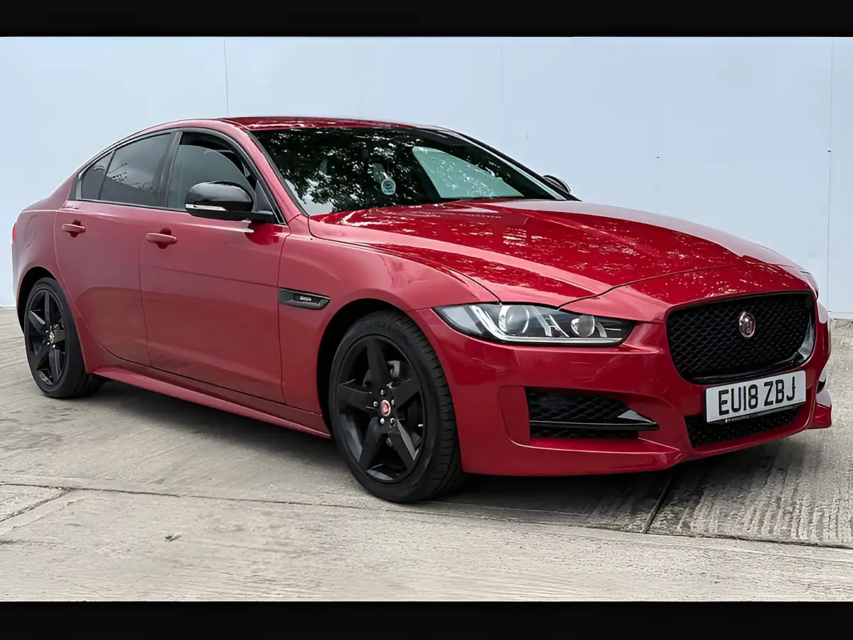 Used 2018 Jaguar Xe R-Sport Firenze Red - Front View