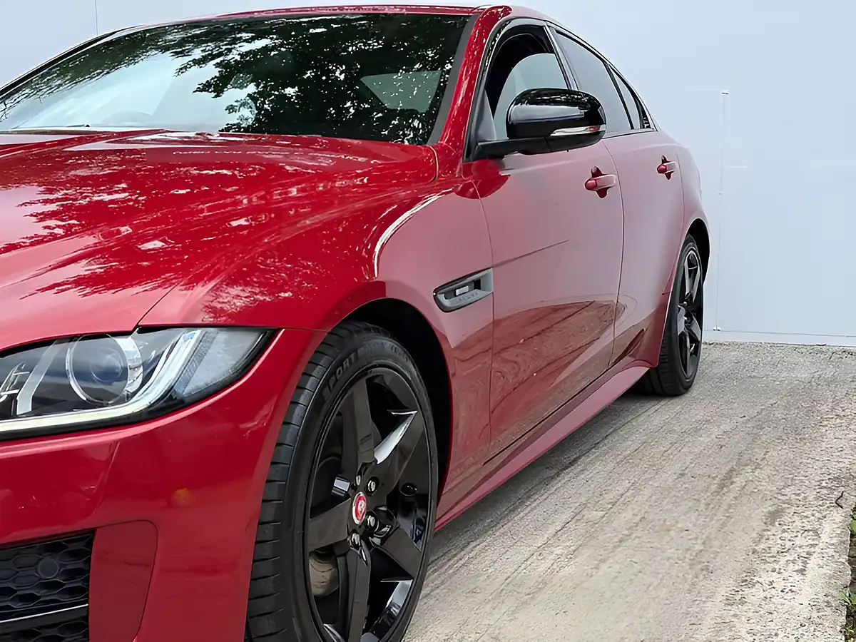 Used 2018 Jaguar Xe R-Sport Firenze Red - Interior and Exterior details 13