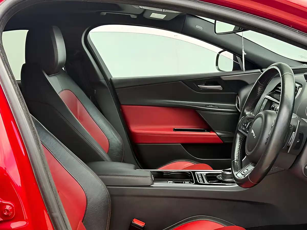 Used 2018 Jaguar Xe R-Sport Firenze Red - Interior and Exterior details 8